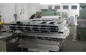 Cortes em chapas galvanizadas