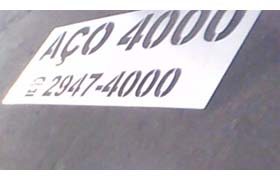 Cortes em chapas galvanizadas