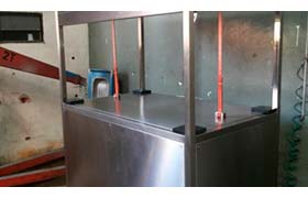 Cortes em chapas inox