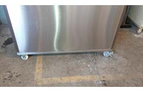 Cortes e dobras para chapas de aço inox